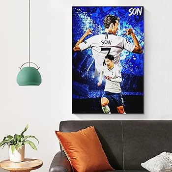 Amazon.co.jp: Son Heung Min孫興ミンサッカー選手 アート